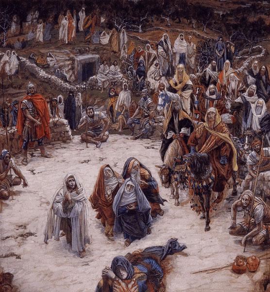 James Tissot What Our Saviour Saw from the Cross France oil painting art